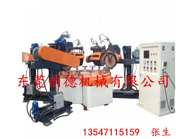 六頭(tóu)間歇式圓盤自(zì)動抛光機