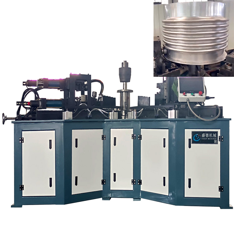 波紋管(guǎn) 管道 自(zi)動翻邊(bian)沖孔成(chéng)型設備(bèi)1300型